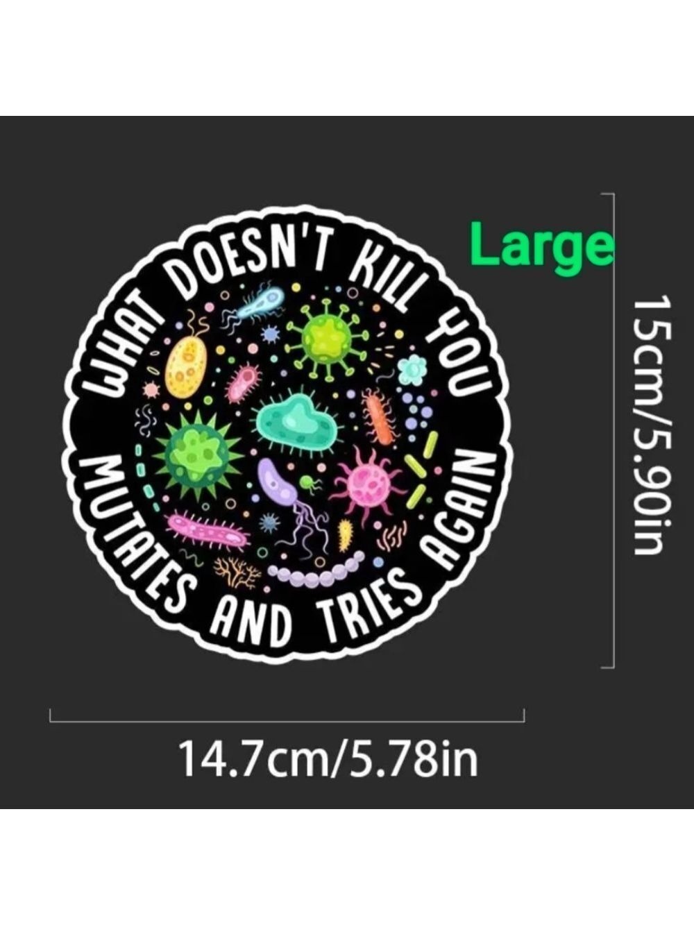 Decal--What Doesn't Kill You....Mutates & Tries Again - Picture 3 of 5